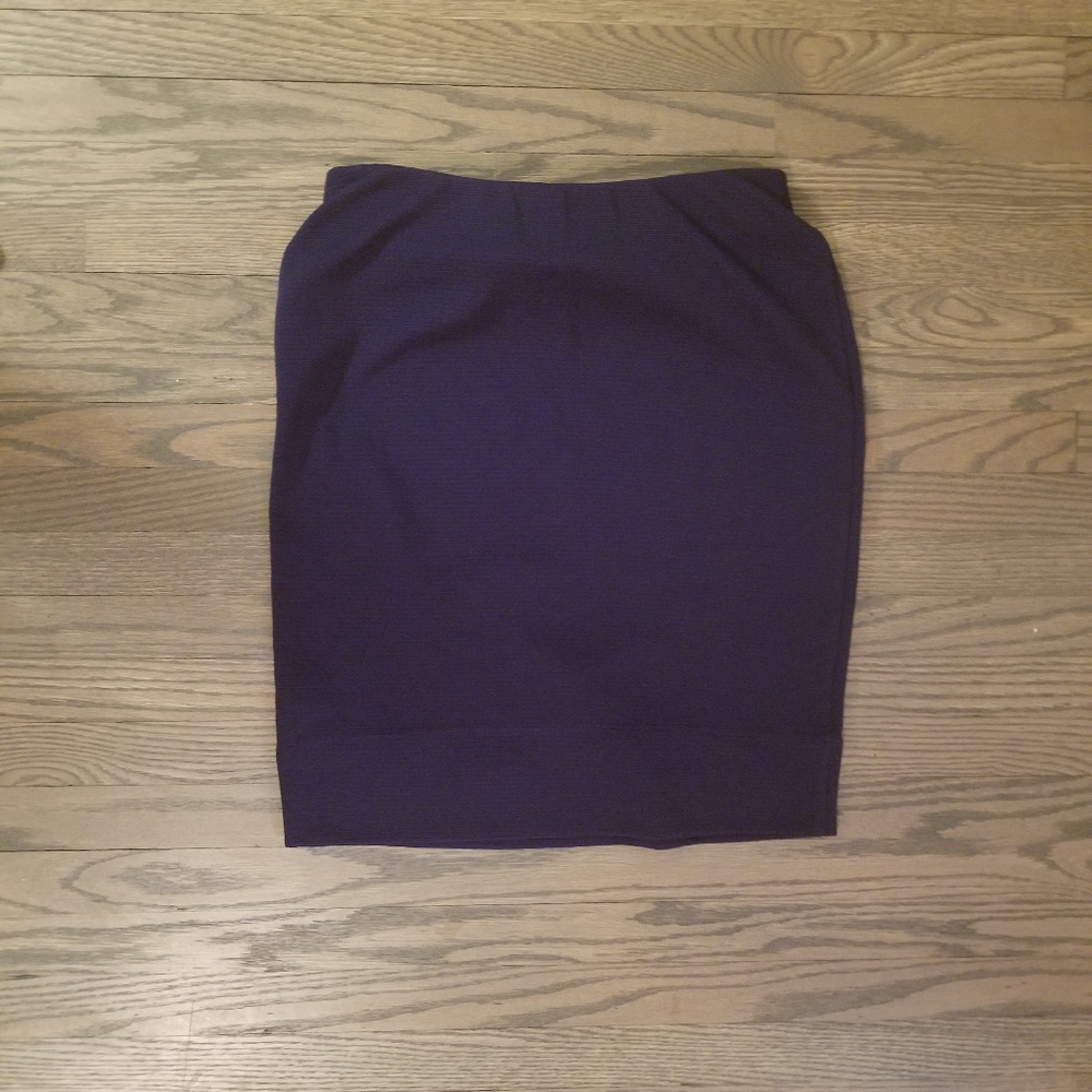GB Navy Pencil Skirt